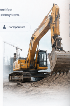Heavy Machinery Excavator